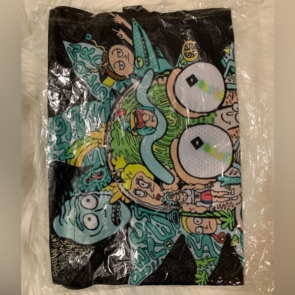 Morty Draw String Backpack Bag - Picture 3 of 3